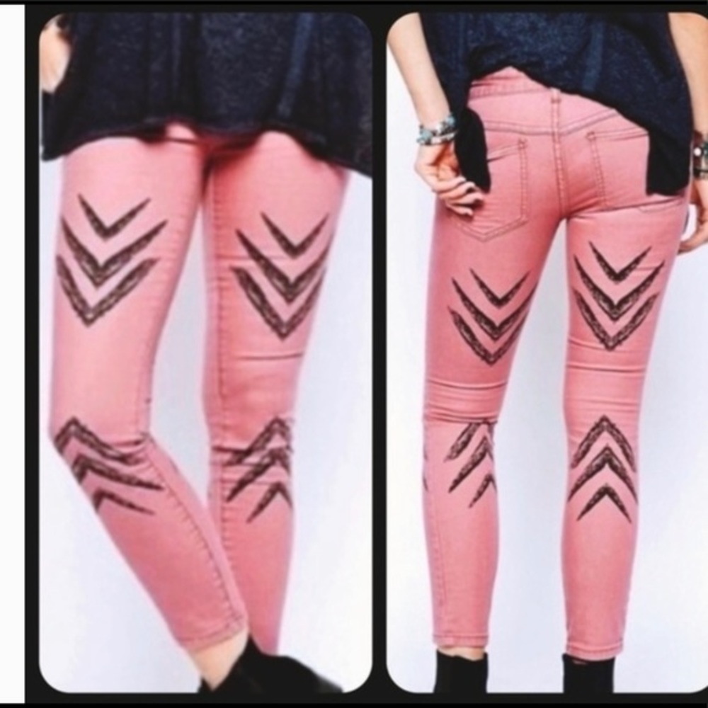 NWT🏷 Free People Dusty Rose pants 31